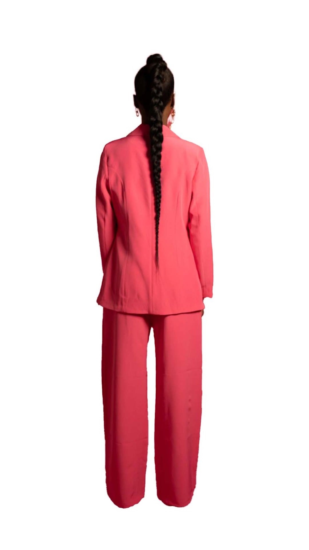 Fuschia Wide-Leg Crave Pants