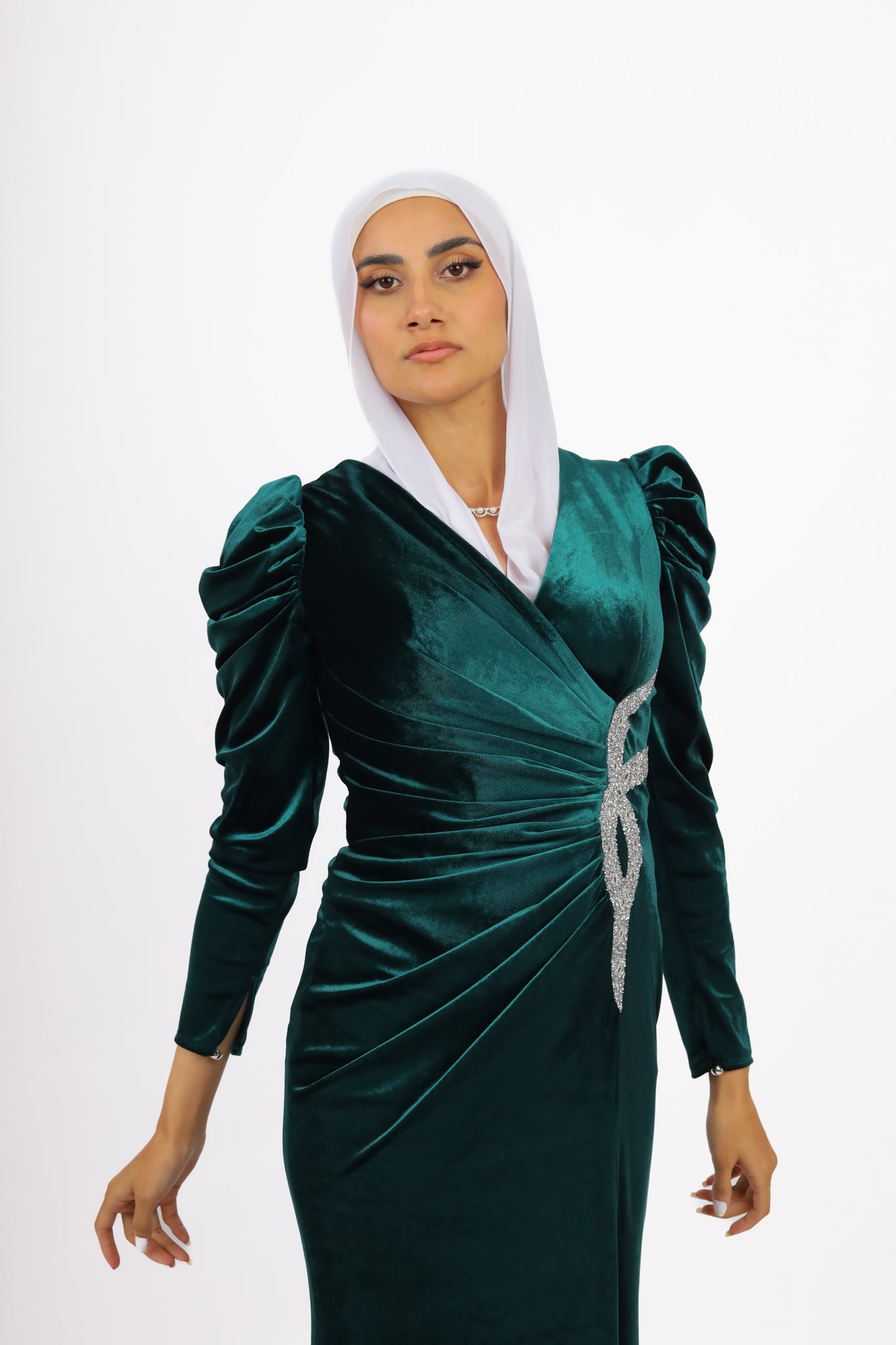 Velvet Gelatin Dress