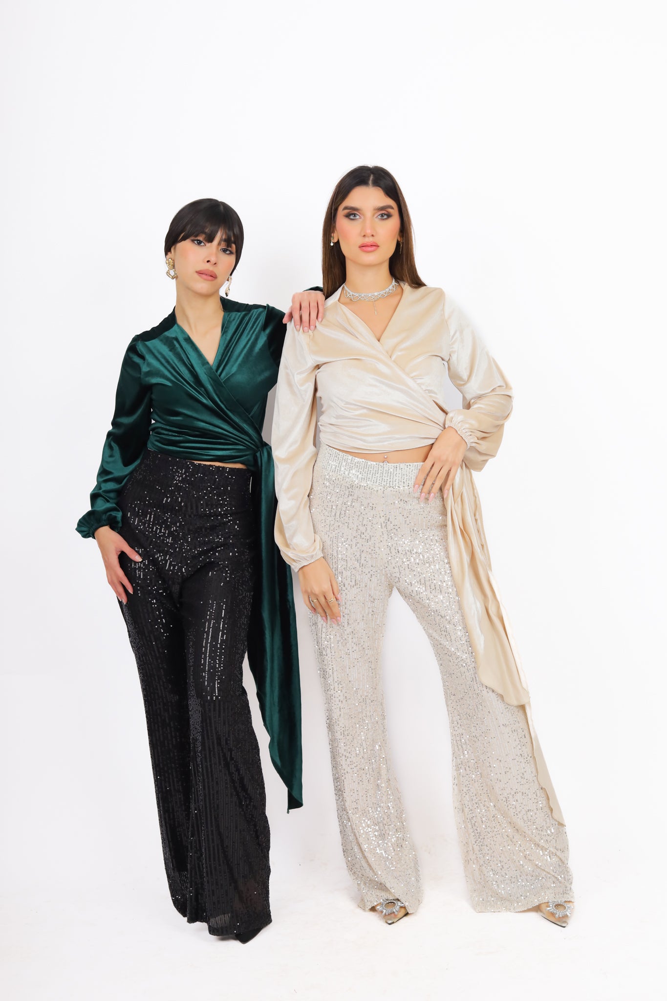 Envelope Velvet Top