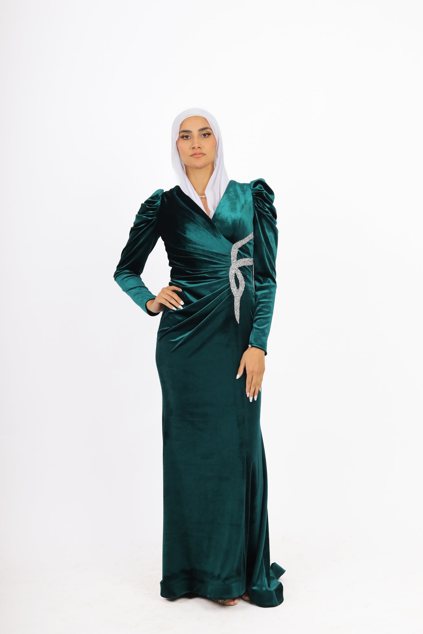Velvet Gelatin Dress