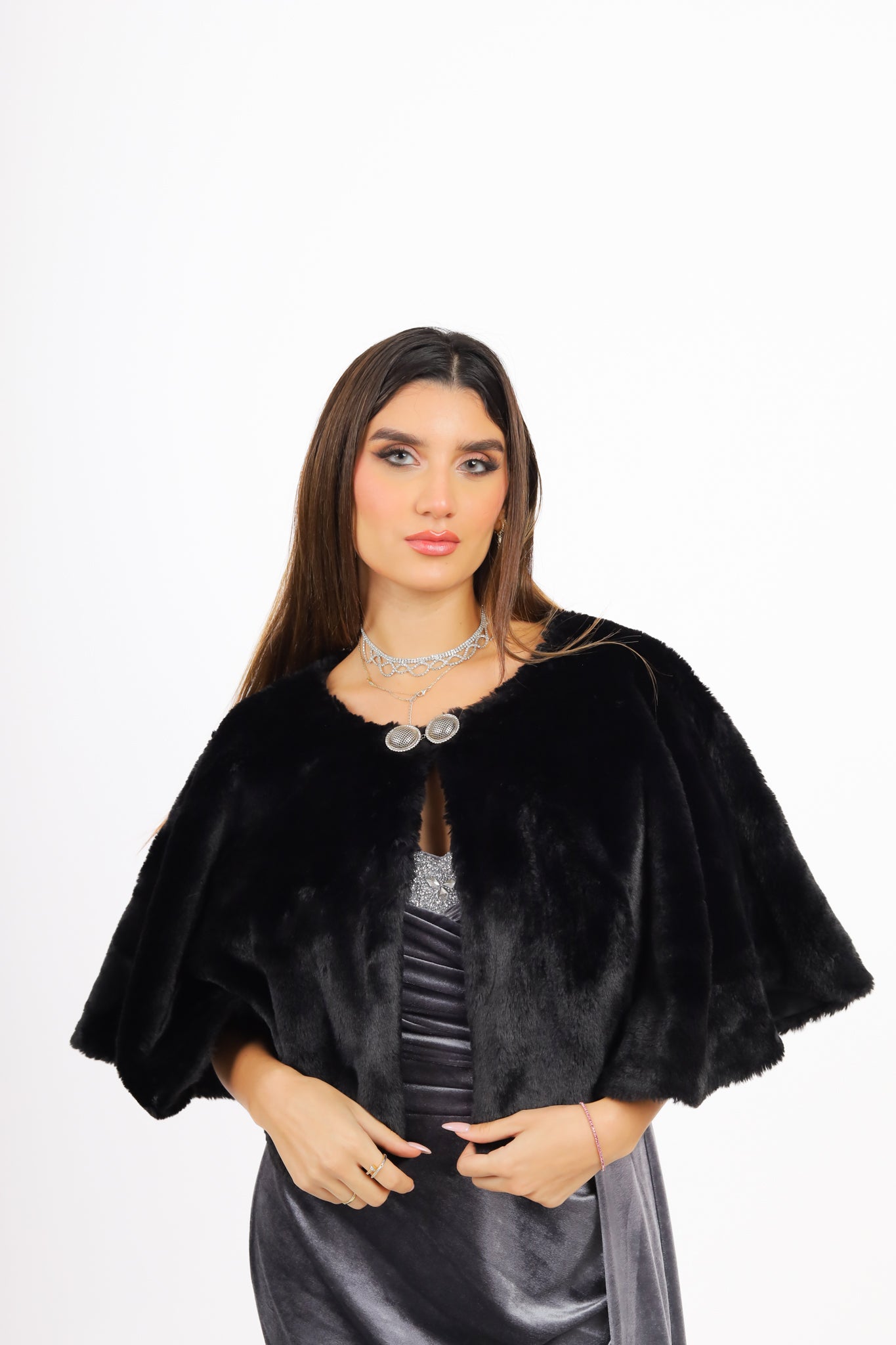 Rabbit Fur Soiree Bolero