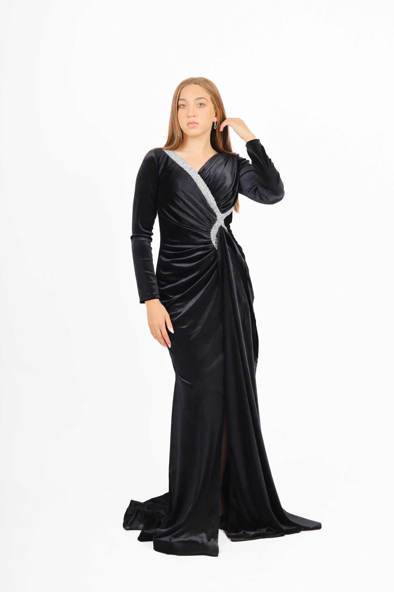 Infinity Velvet Artistic Dress