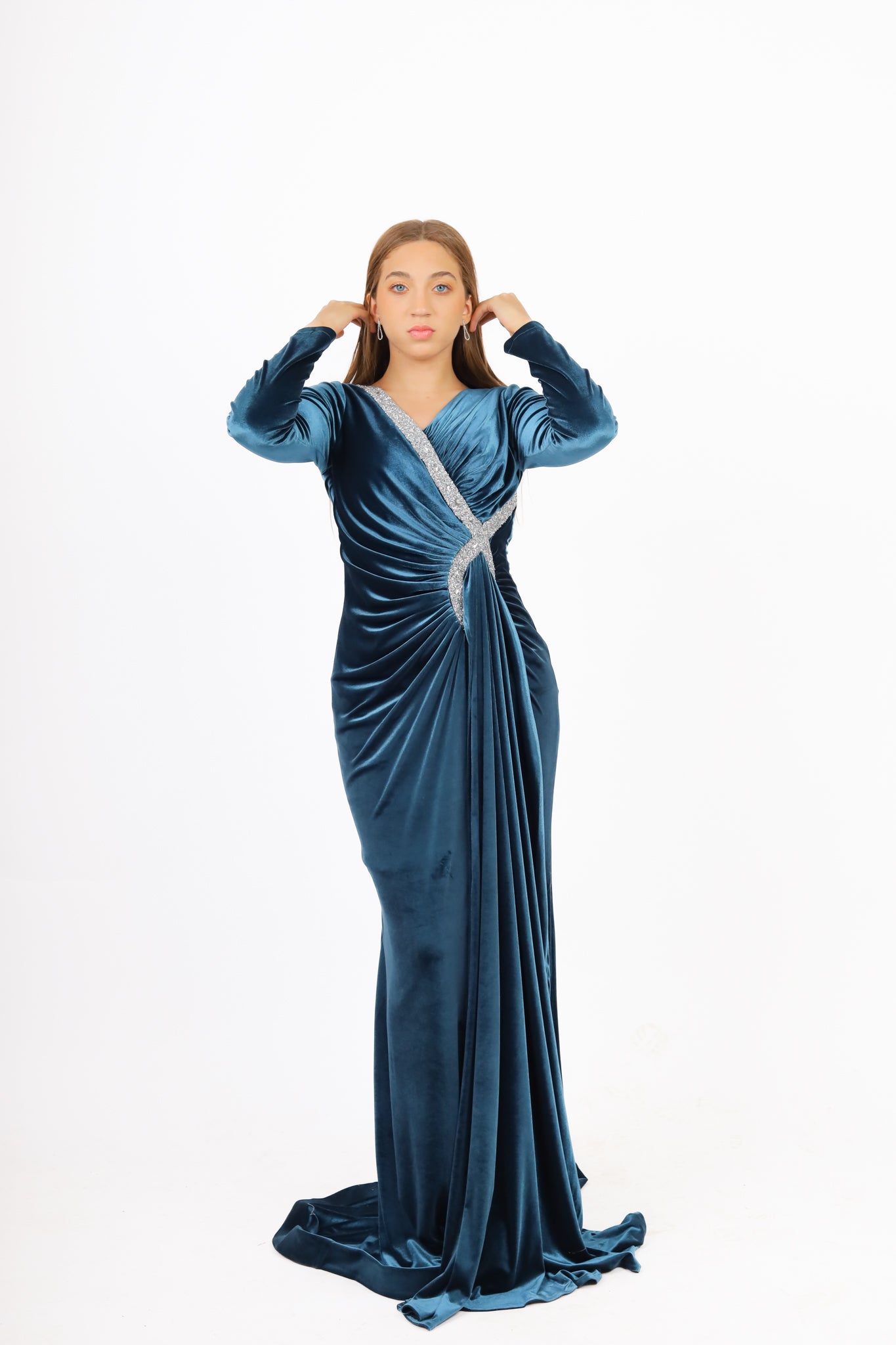 Infinity Velvet Artistic Dress