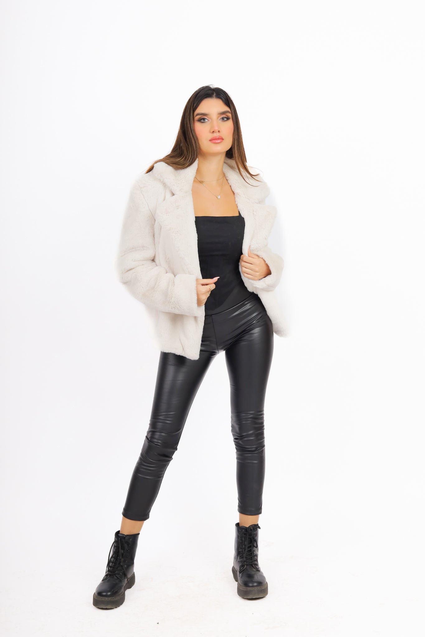 Short Rabbit Fur Jacket