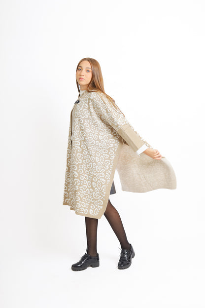 Tiger Cardigan with Proche