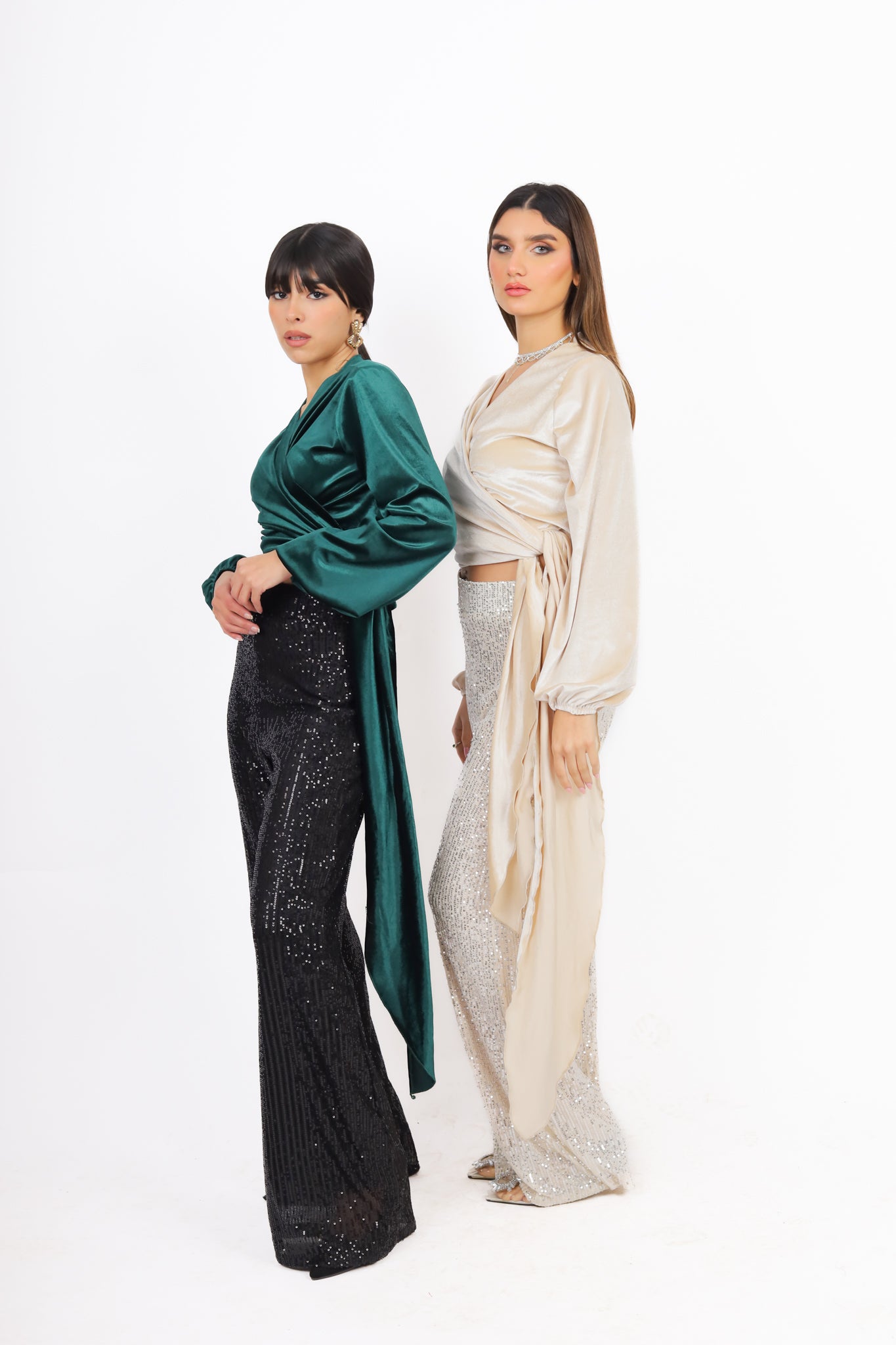 Envelope Velvet Top