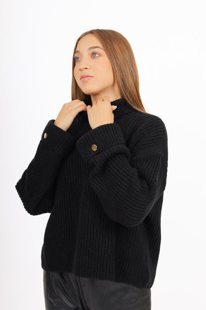 Oversized Short Pullover