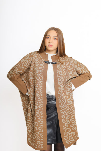Tiger Cardigan with Proche