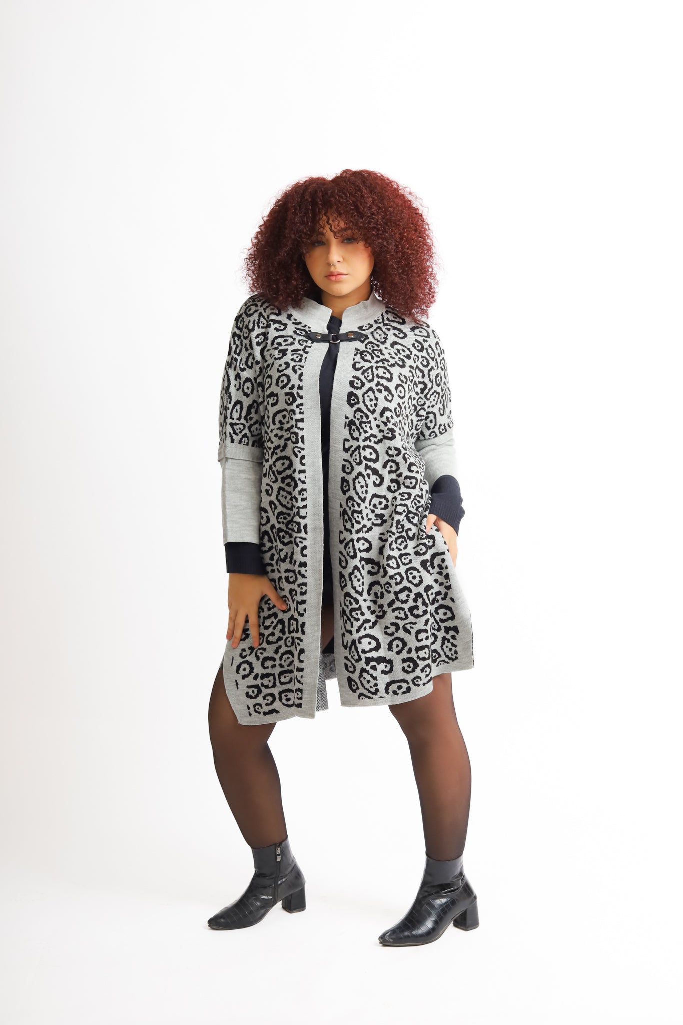 Tiger Cardigan with Proche