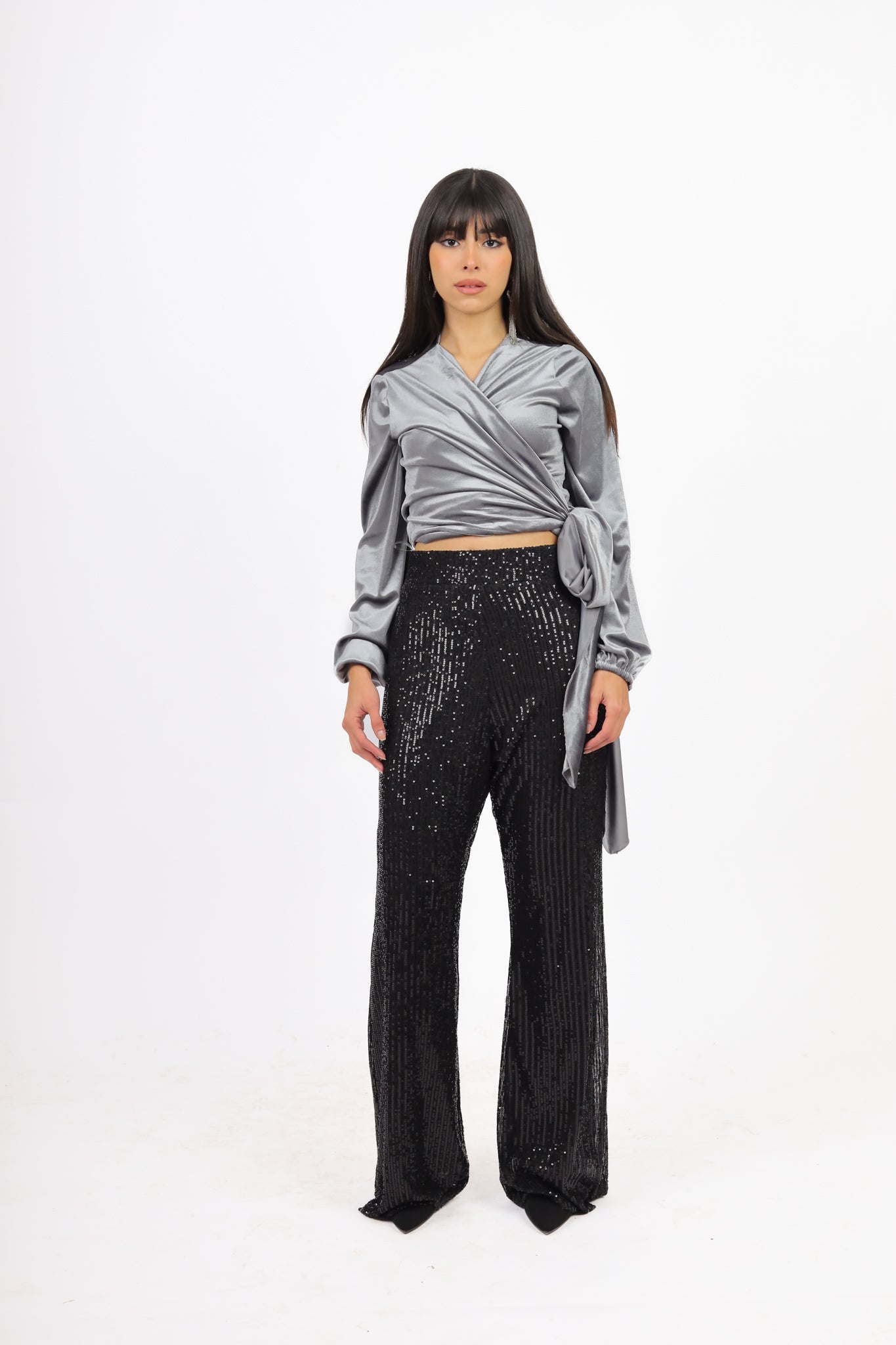 Envelope Velvet Top