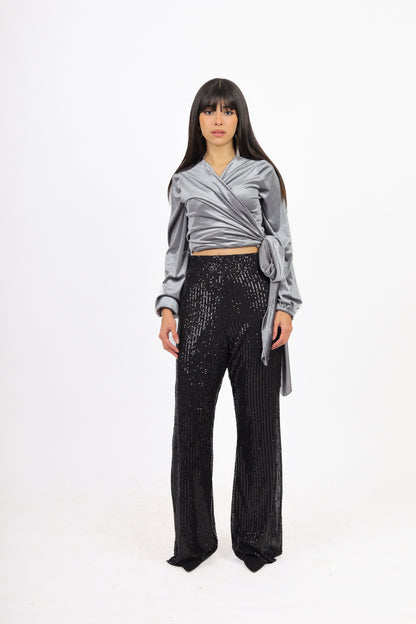 Envelope Velvet Top