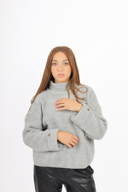 Oversized Short Pullover