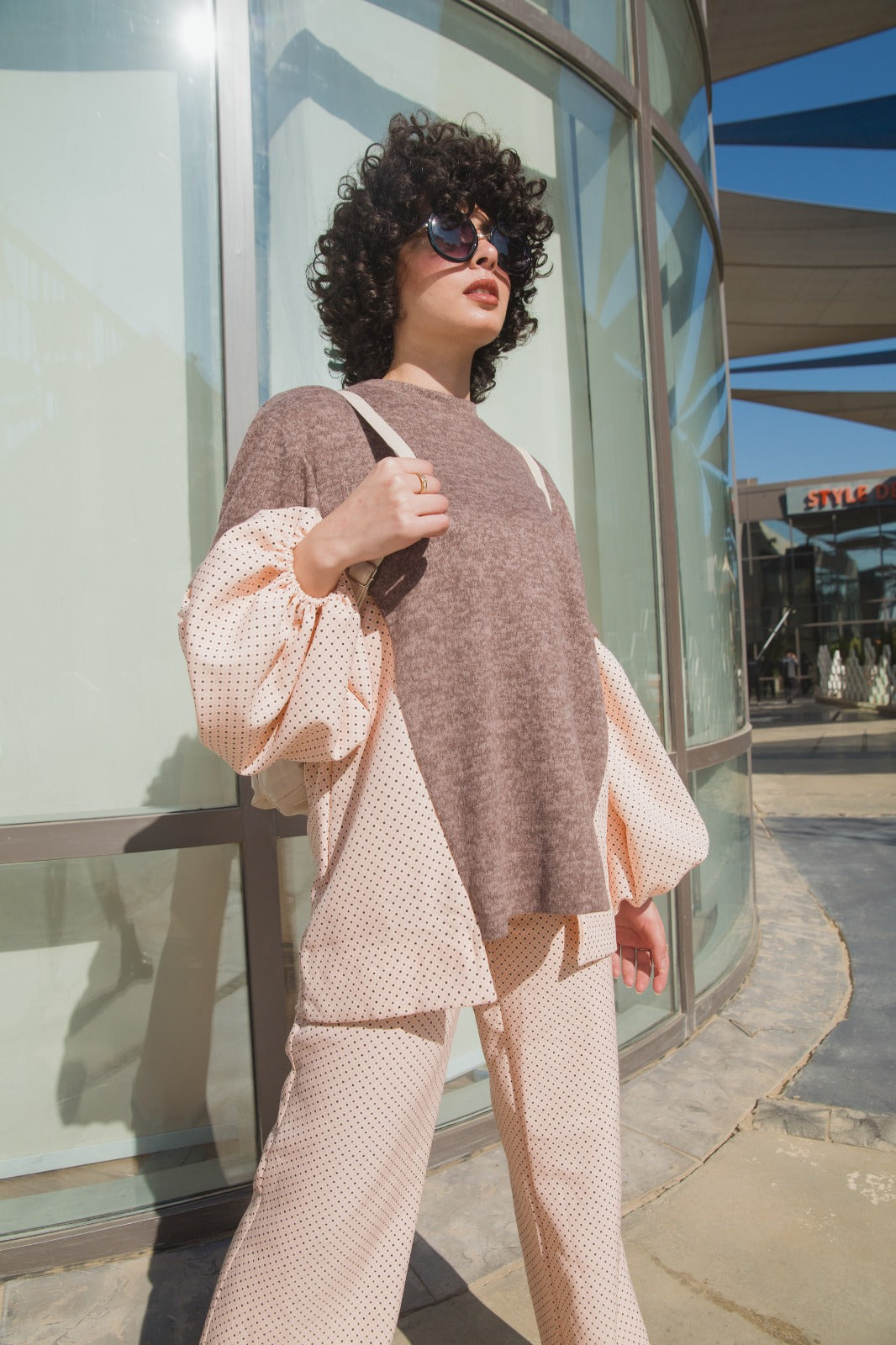Persian Printed Back Pullover