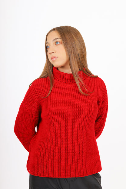 Oversized Short Pullover