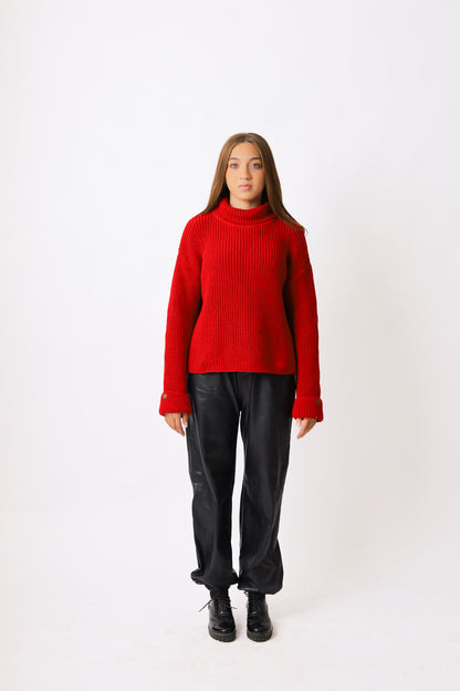 Oversized Short Pullover