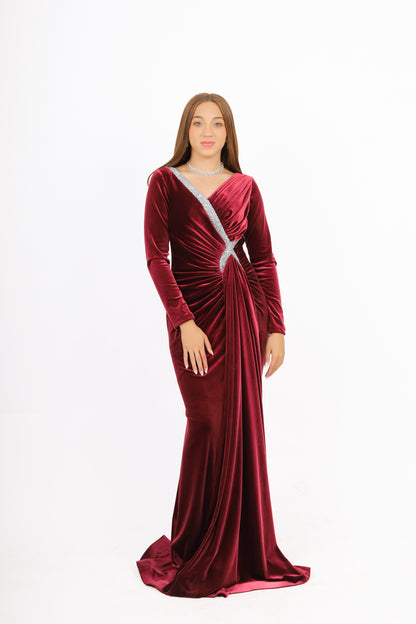 Infinity Velvet Artistic Dress